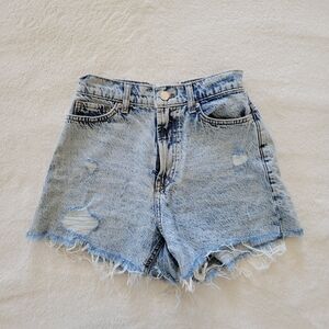 Denim Distressed Women's Shorts